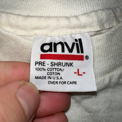 War Dogs Anvil 90s VTG T Shirt Forgotten Heros Army Large Graphic USA Animals