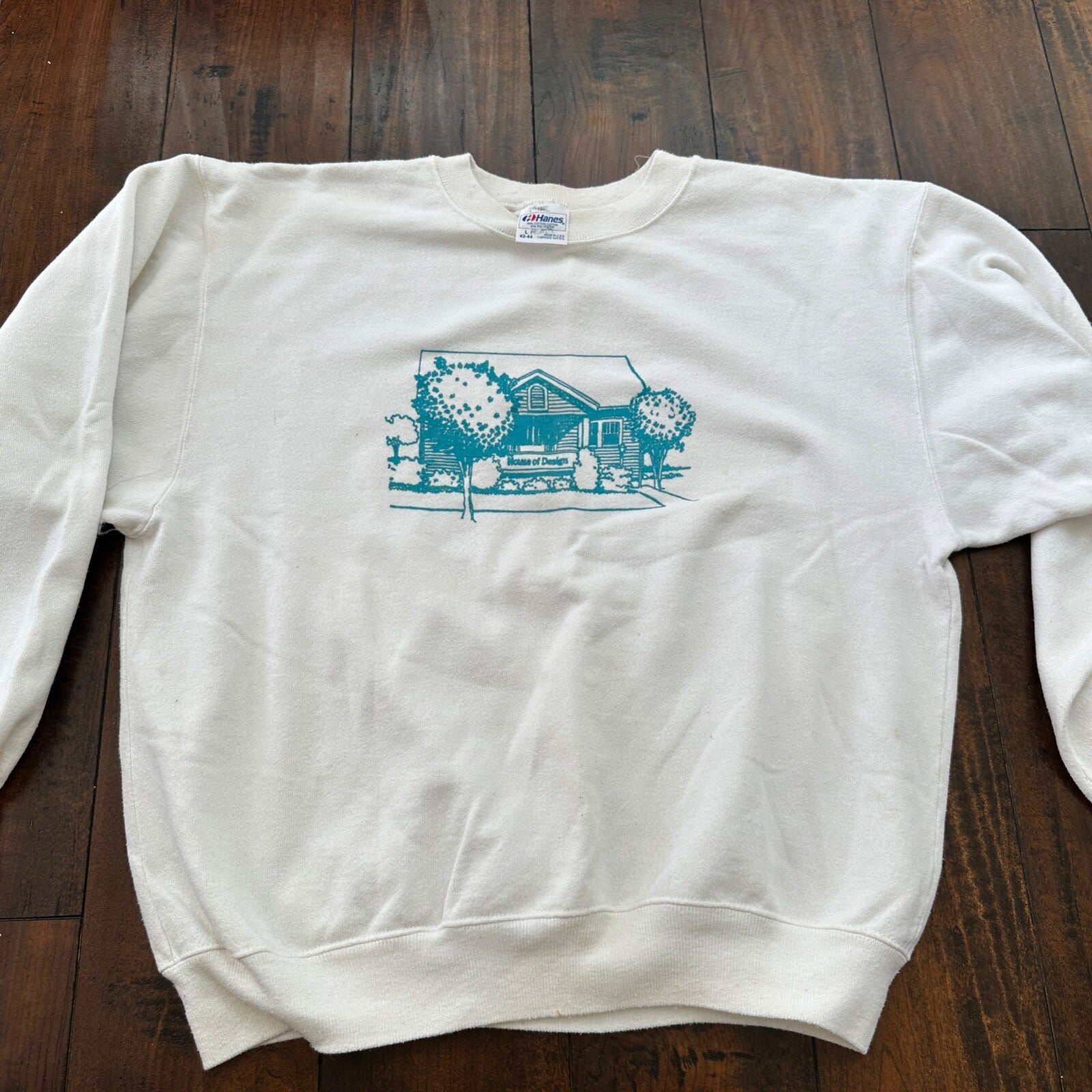 House of Design Vintage Sweatshirt Crewneck Eames MCM Salem Oregon Frank Wright