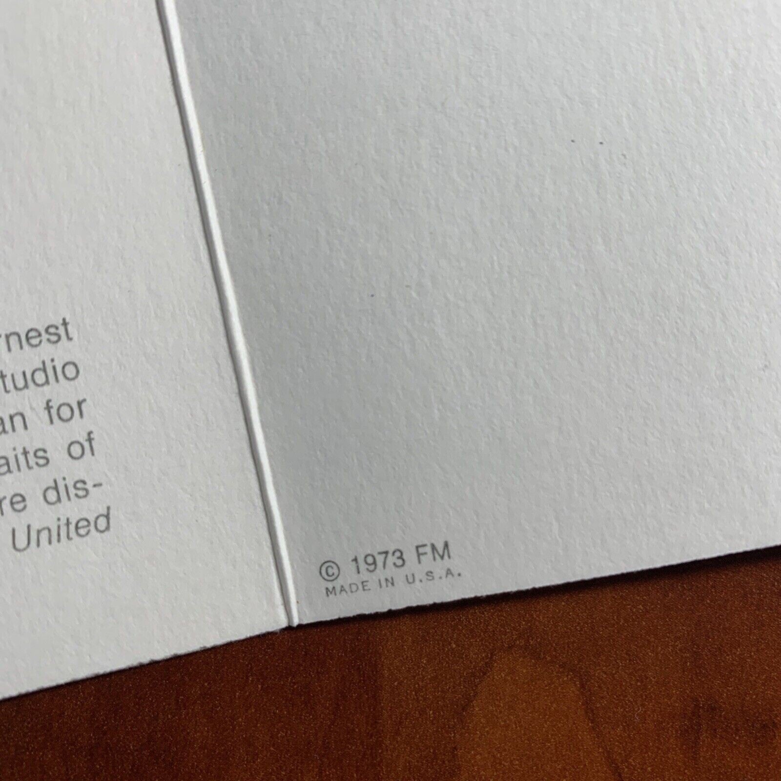 VINTAGE FRANKLIN MINT 1973 GLORY TO GOD CHRISTMAS CARD WITH COIN IN BOX