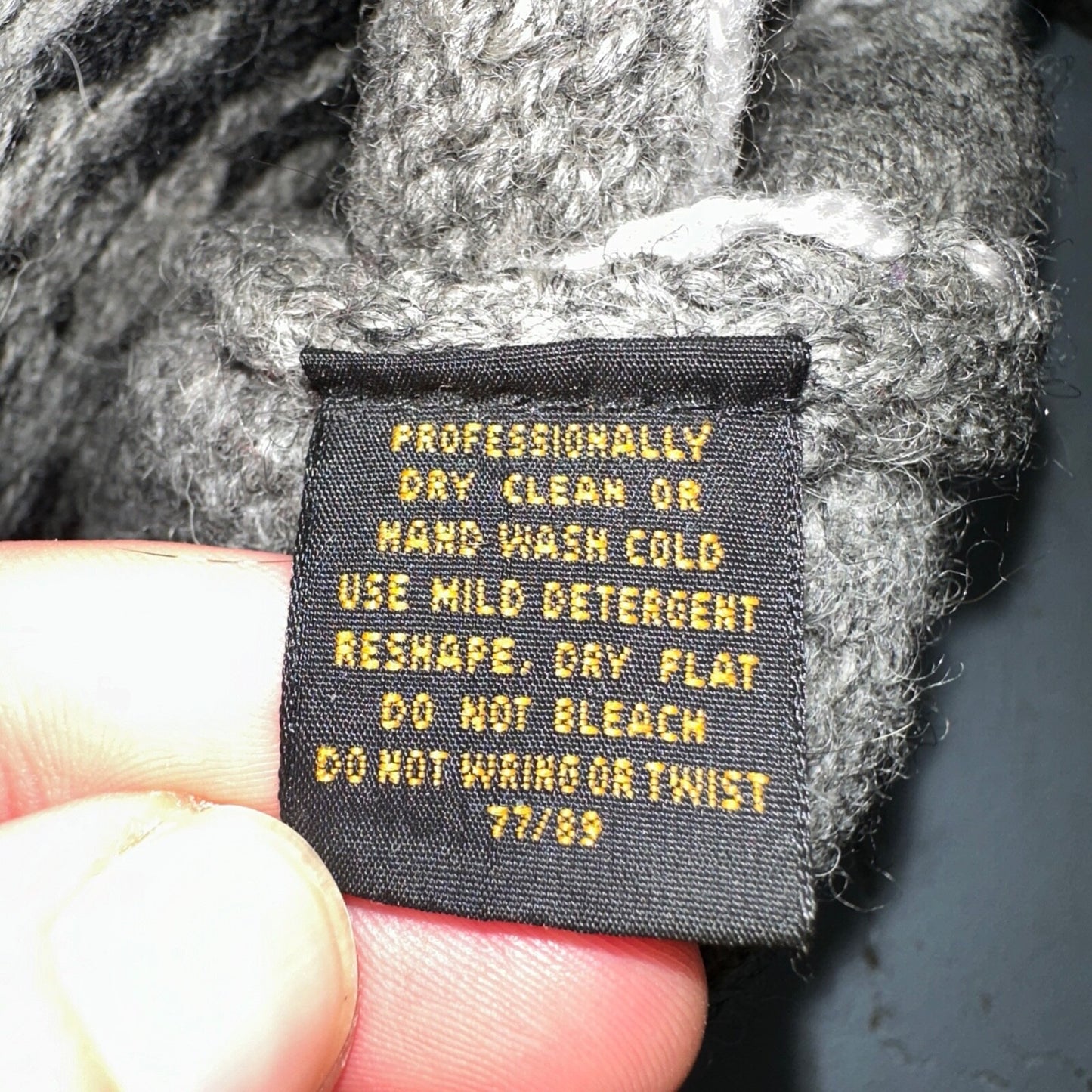 Vintage Eddie Bauer Cardigan Sweater Sz M Gray Snowflake Nordic Patchwork Wool