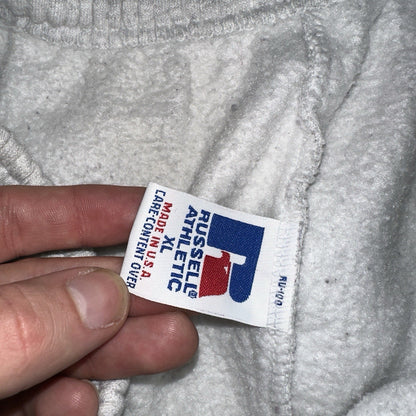 Vintage Russell Athletic Sweatpants Mens Size Large Grey Made In USA Joggers 80s