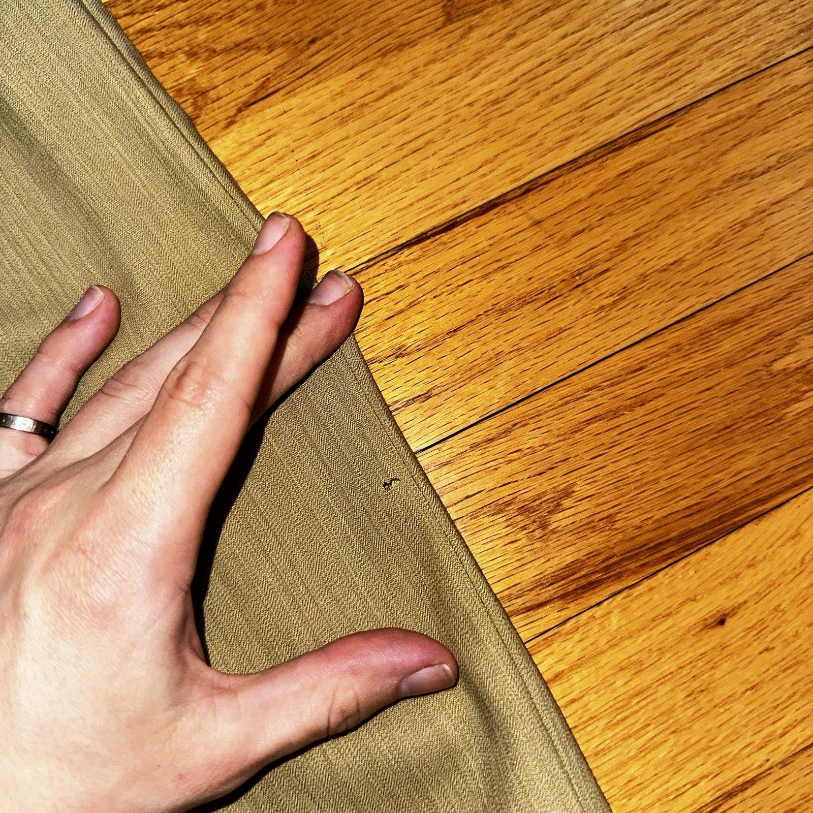 Zanieri Dress Pants Men’s 38 Tan 100% Wool Zignone Natural Stretch Made In Italy