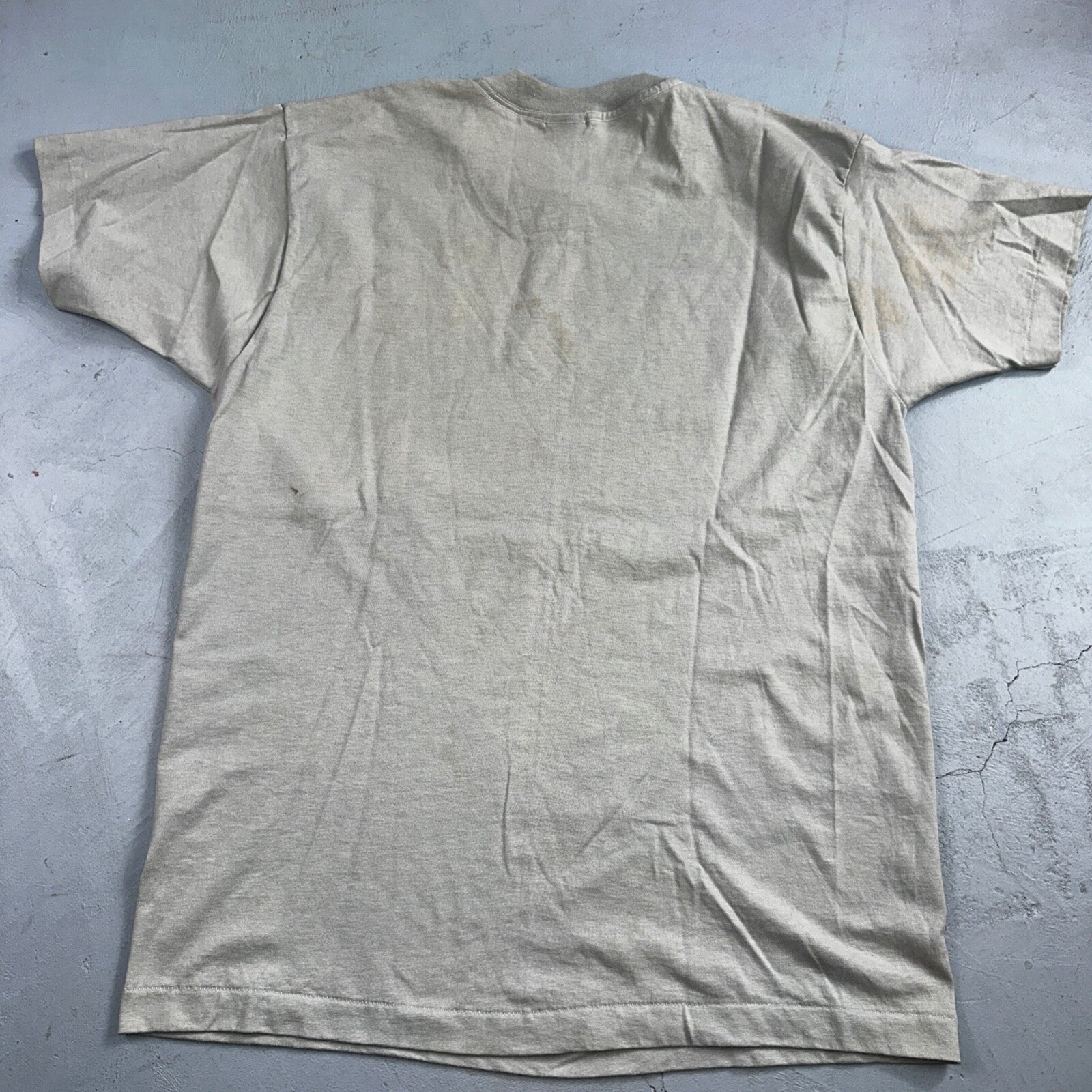 Graphic 90s Wayne Maples VTG T Shirt Plumbing Heating Santa Rosa XL Art Band