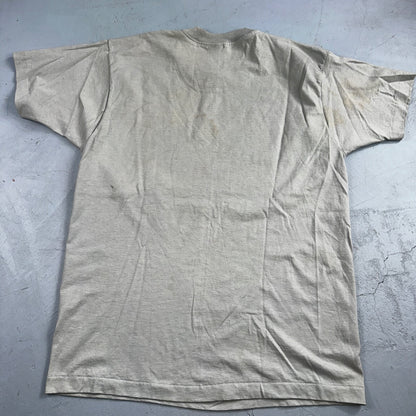 Graphic 90s Wayne Maples VTG T Shirt Plumbing Heating Santa Rosa XL Art Band