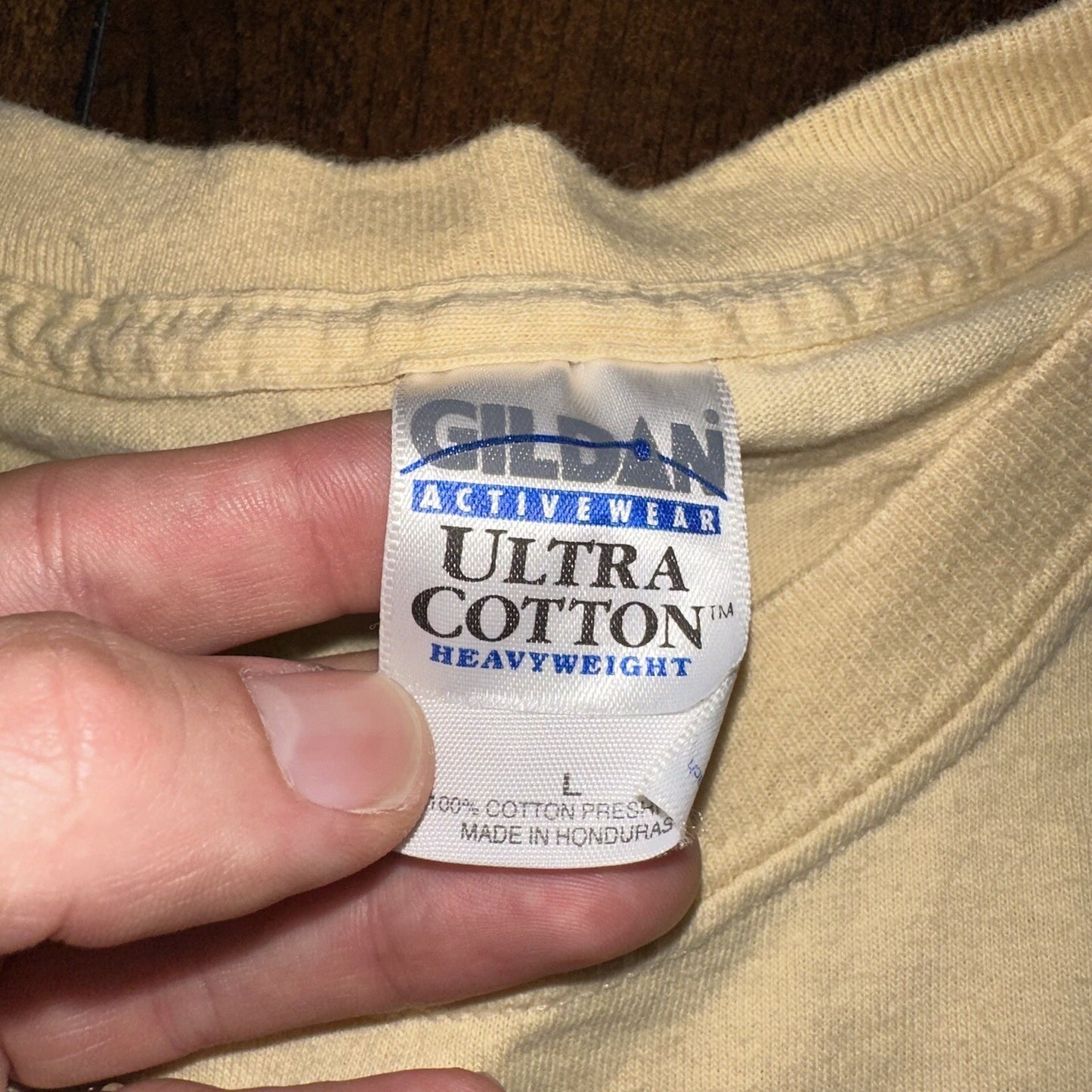 Salem Art Festival Oregon Vintage T Shirt 2006 Y2K Gildan Yellow Trees Abstract