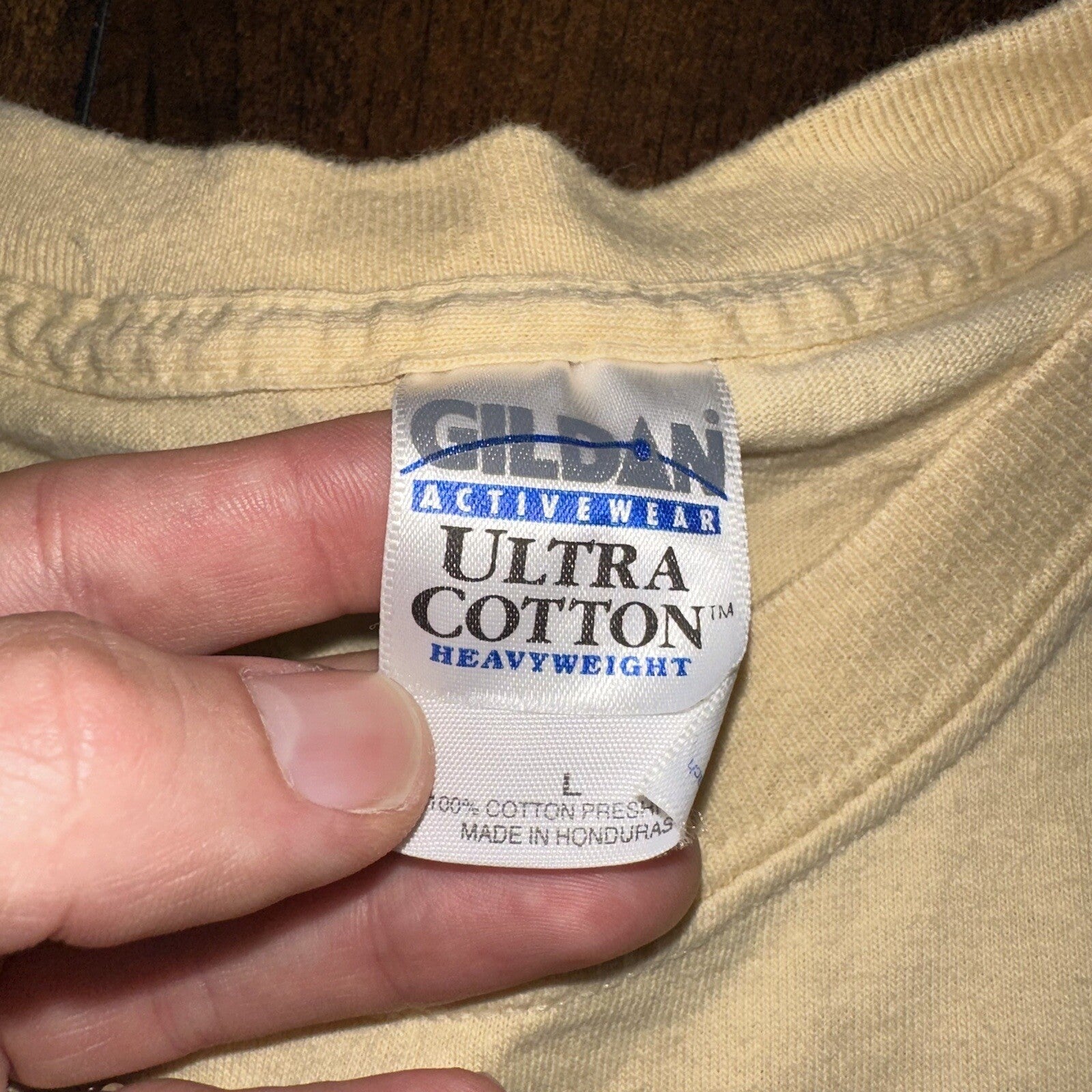 Salem Art Festival Oregon Vintage T Shirt 2006 Y2K Gildan Yellow Trees Abstract