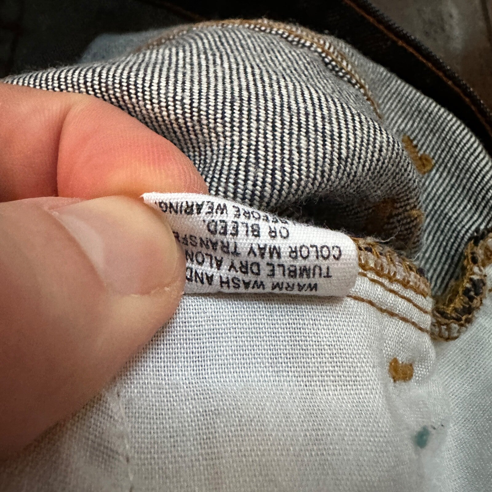 VTG 1970s Levis Red Tab 517 Talon Zipper Black 26x31 Boot Cut 70s 501 Rare