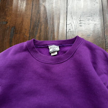 Vintage 90s Lee Sturdy Sweats Sweatshirt Large Womens Purple Pullover USA RARE