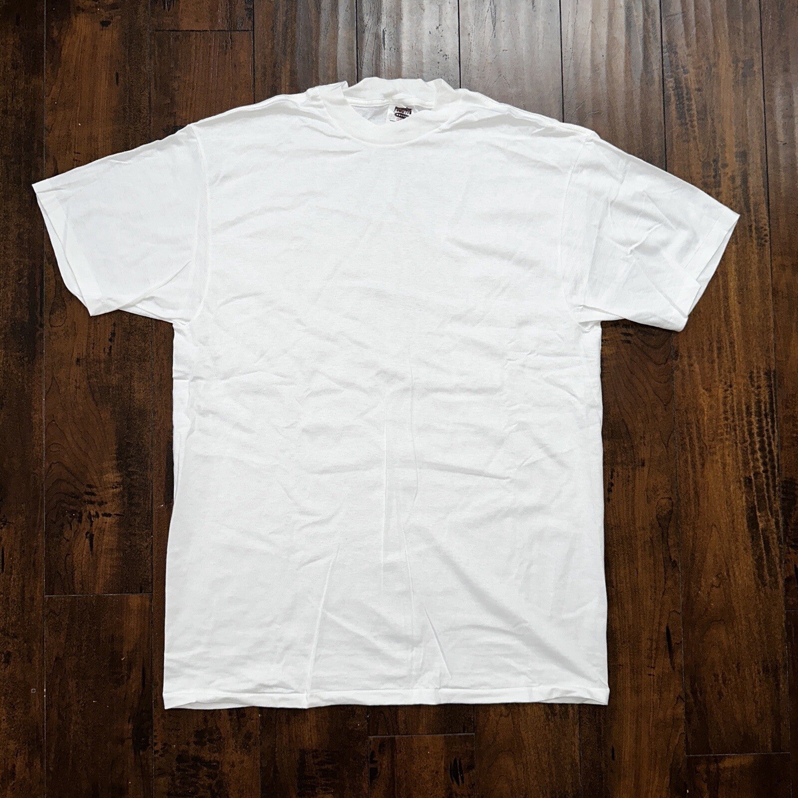 VTG Oneita XL Blank White T Shirt 90s Basic Rap Single Stitch ONE TEE LOT AVAIL