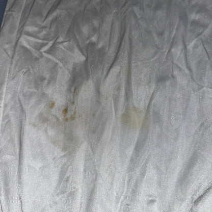 Velrose Women Slip Skirt Lace Hem Elastic Waist White Small VTG Lingerie