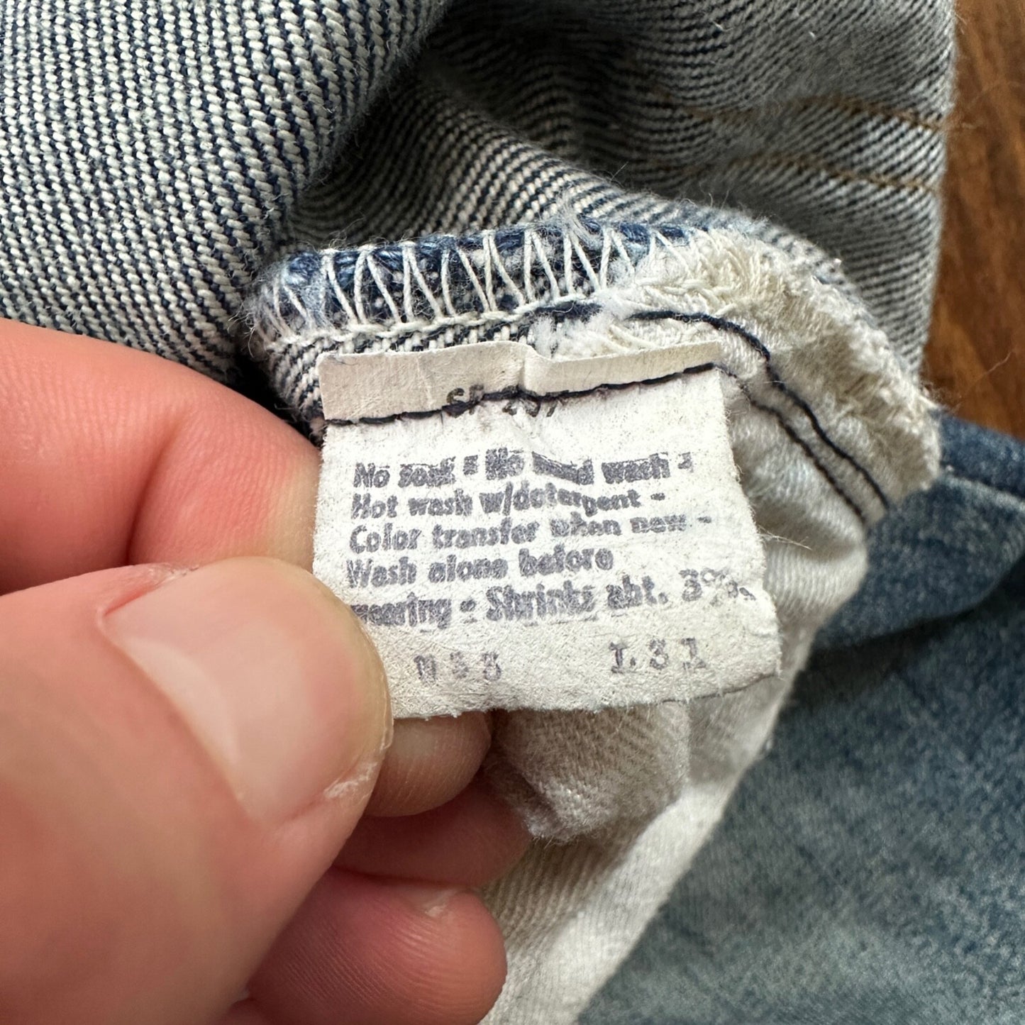 VTG 80s Levis Orange Tab 646 Bell Bottom Flares 33x31 Act 31x30 1980s 501