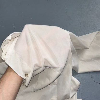 Vintage 60s Brent Shirt Tetoron Polyester Atomic Rockabilly Men 1960s Plain