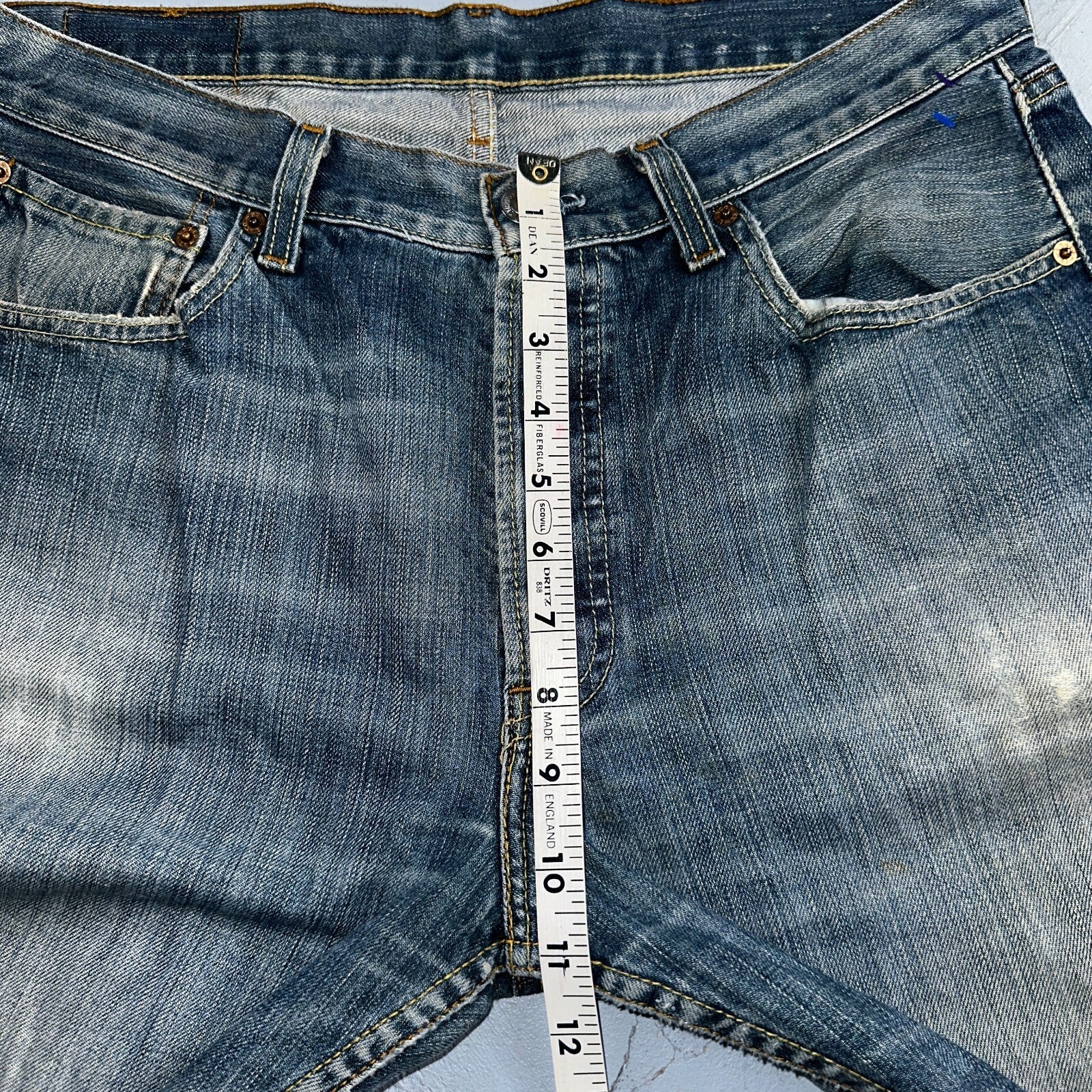Levis 501 Vintage Y2K XX Straight Leg Jeans Blue Med Wash 34x34 Act 33x30