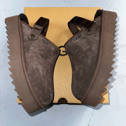 Ugg Australia Womens  Lanah Clog Platform Slipper Size 10 NIB Brown Chocolate