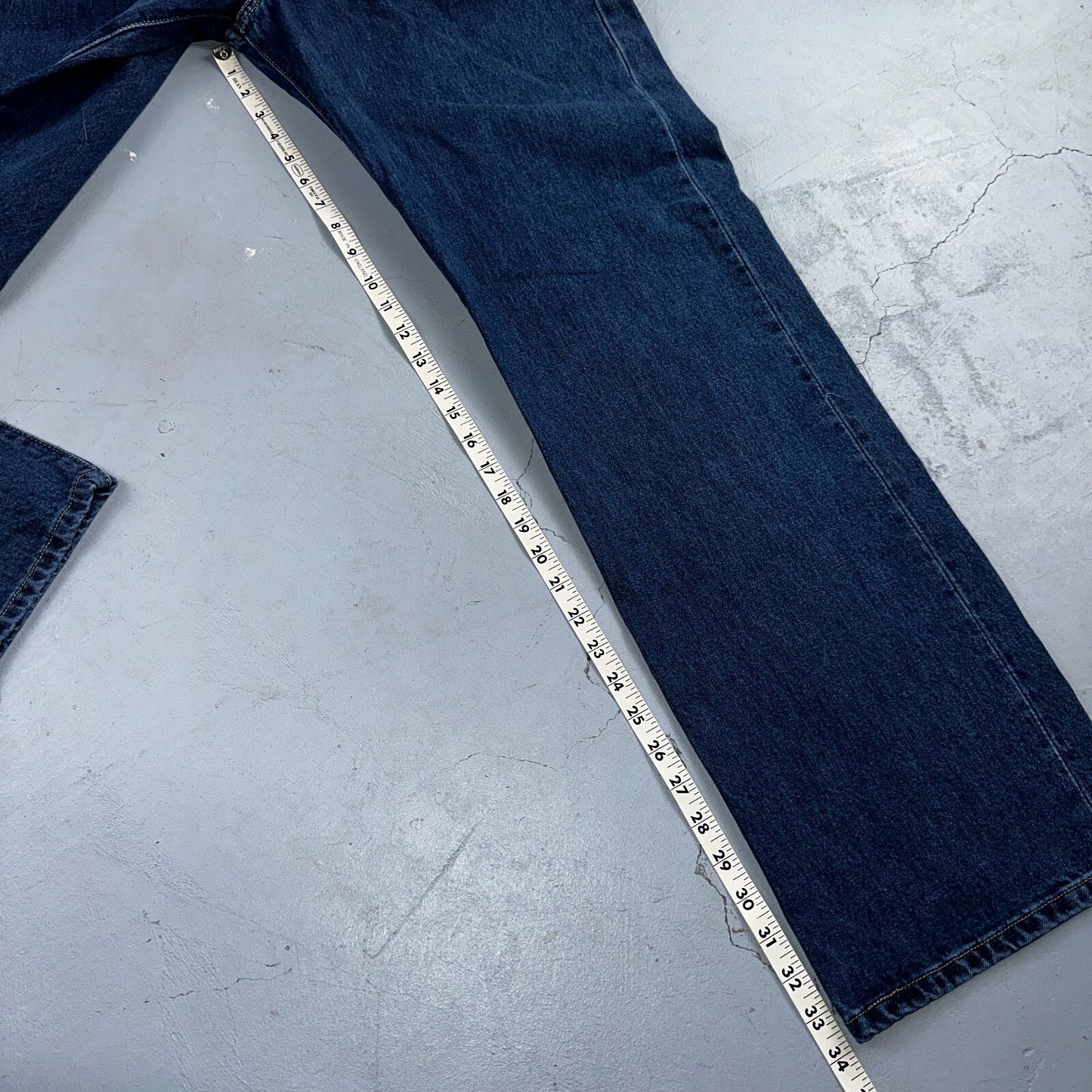 Levis 501 Vintage Y2K Columbia Straight Leg Jeans 36x34 90s Med Wash Act 35x34