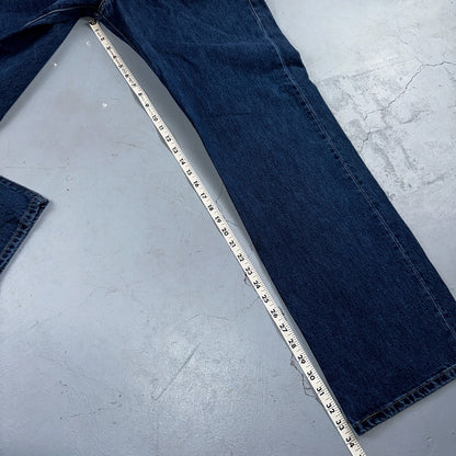 Levis 501 Vintage Y2K Columbia Straight Leg Jeans 36x34 90s Med Wash Act 35x34