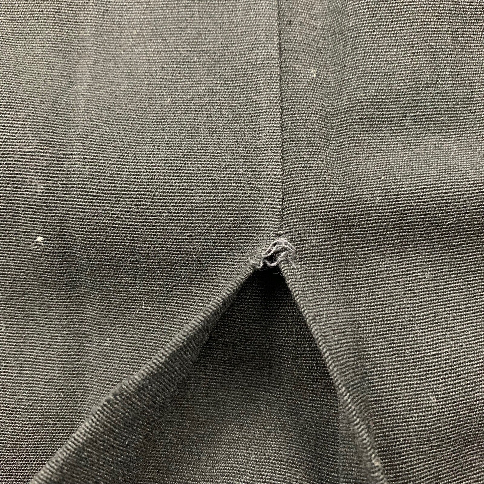 Vintage USA Rockabilly Womens Dress Black Skirt 60s 70s Top Bottom Sanforized