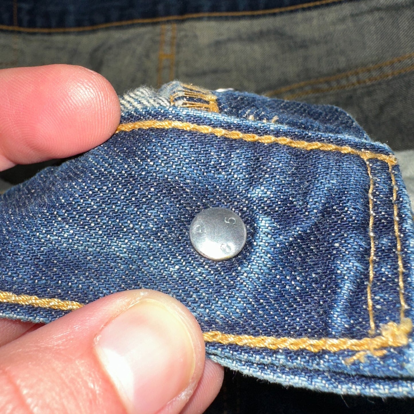 Levis 501 Vintage 90s XX Straight Leg Jeans Y2K Med Wash 34x34 Act 33x34