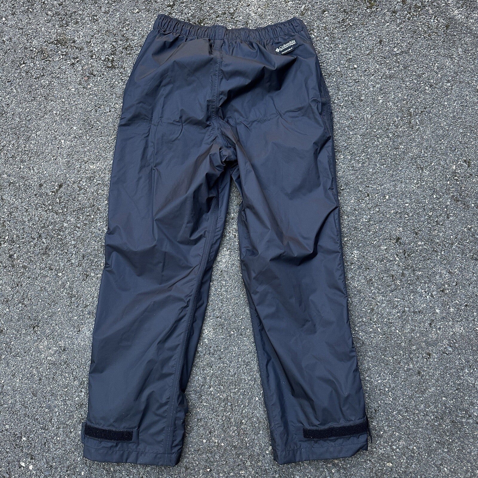 Columbia Pants Mens L 30x31 Black Cargo Omni Tech Shade Outdoors Waterproof