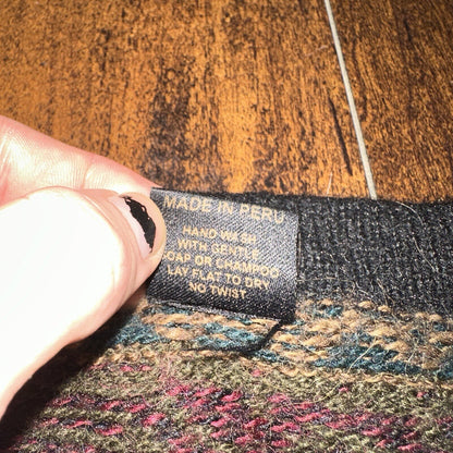 Icelandic style Alpaca wool sweater Vintage 80s 90s Artexo Pattern Crazy Cool