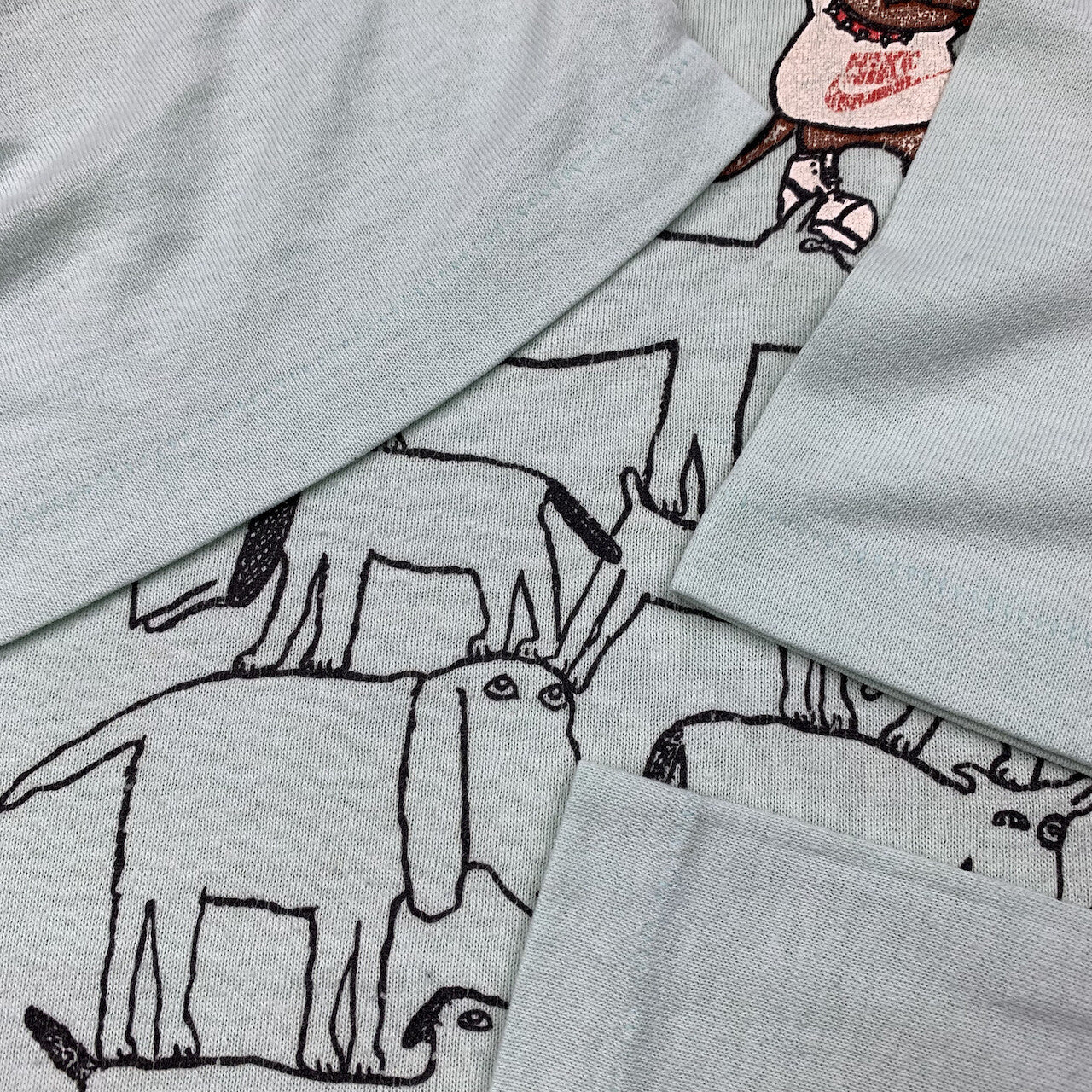 Nike Vintage T Shirt Mens Best Is Best Animals Dog Wolf Jordan Rap Cute Love Box