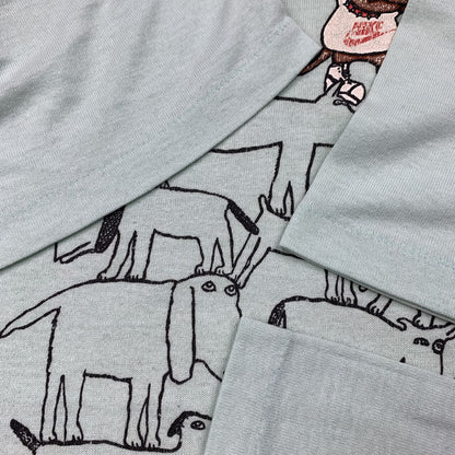 Nike Vintage T Shirt Mens Best Is Best Animals Dog Wolf Jordan Rap Cute Love Box