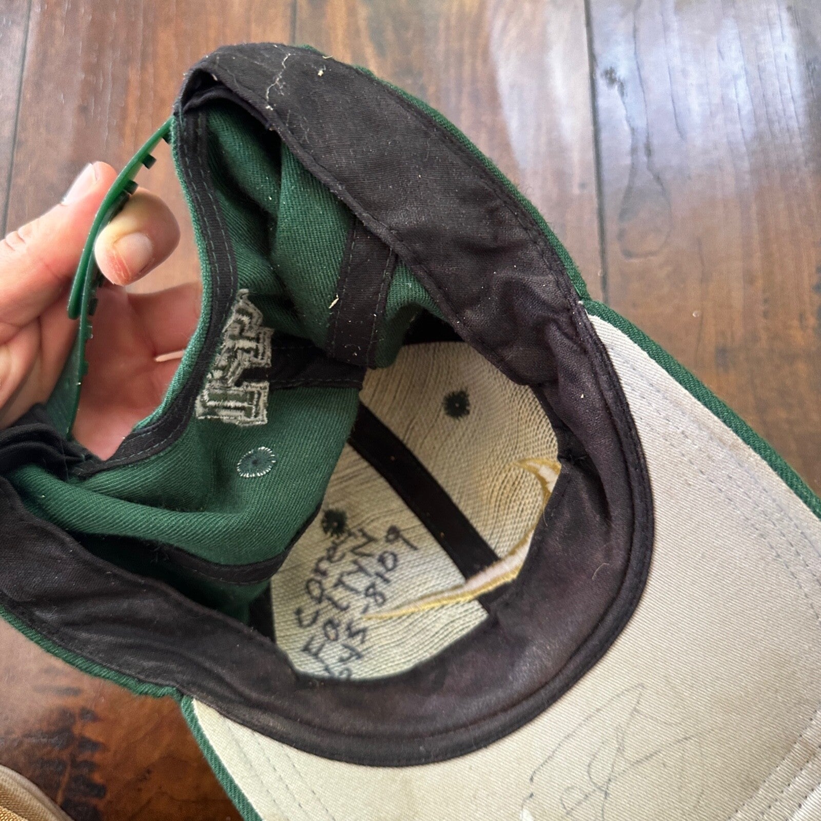 Oregon Nike Swoosh Vintage Hat Cap Snapback 90s Green Big Embroidery OSU Beavers