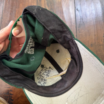 Oregon Nike Swoosh Vintage Hat Cap Snapback 90s Green Big Embroidery OSU Beavers