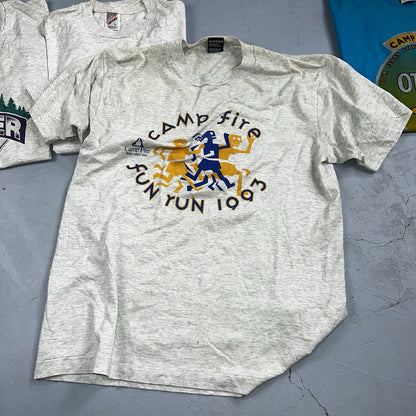 Vintage Oregon T Shirt Lot Of 8 Portland Camp Hike Travel 90s Single Stitch OTC