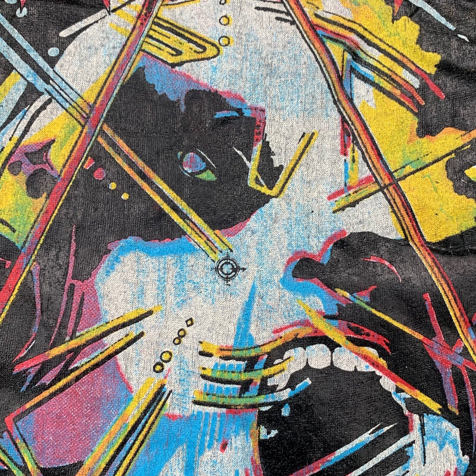 Def Leppard Hysteria Vintage T Shirt Tour 1987 1988 Sold Out Rock Band Music Rap