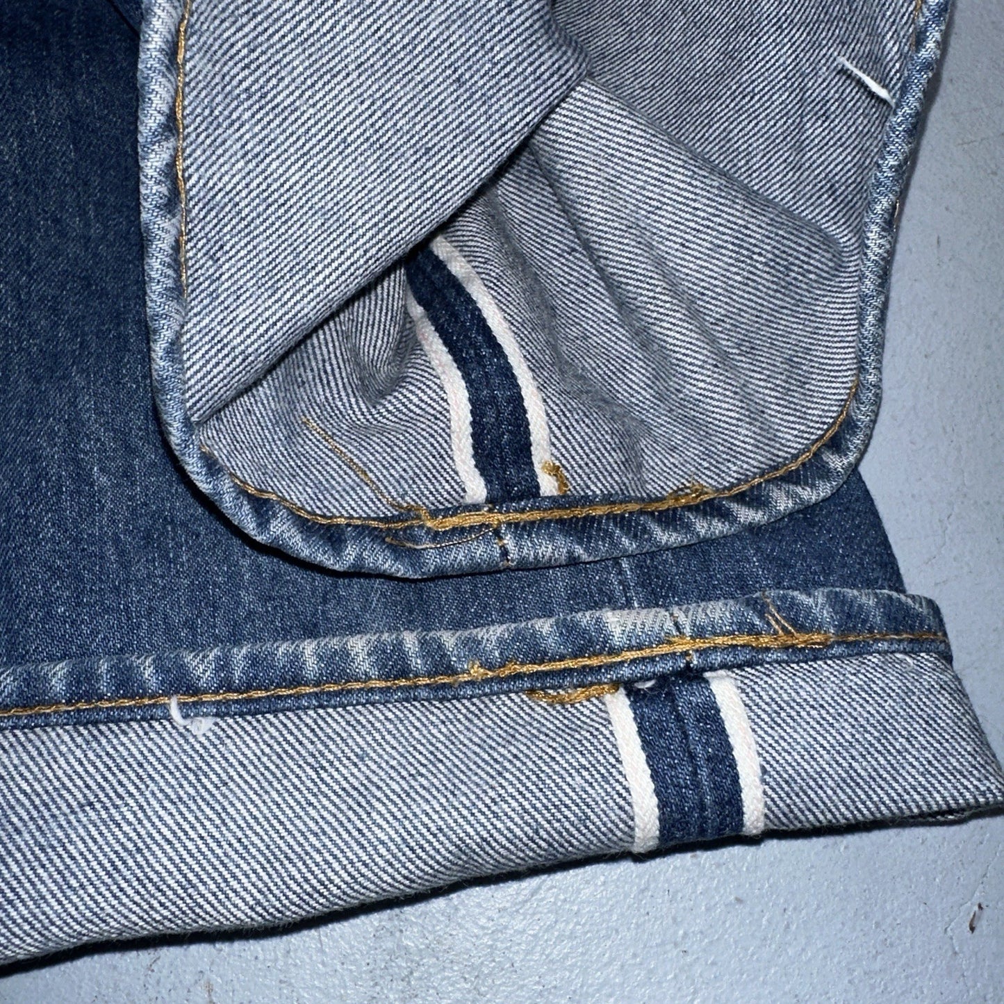 Levis 501 Vintage 80s Redline Selvedge USA XX Jeans Med Wash 34x34 Act 31x31