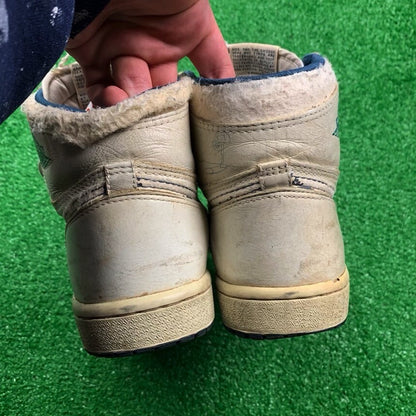 Nike OG 1985 Air Jordan 1 Metallic Blue Chicago Rare Vintage 85 8 Bred Royal