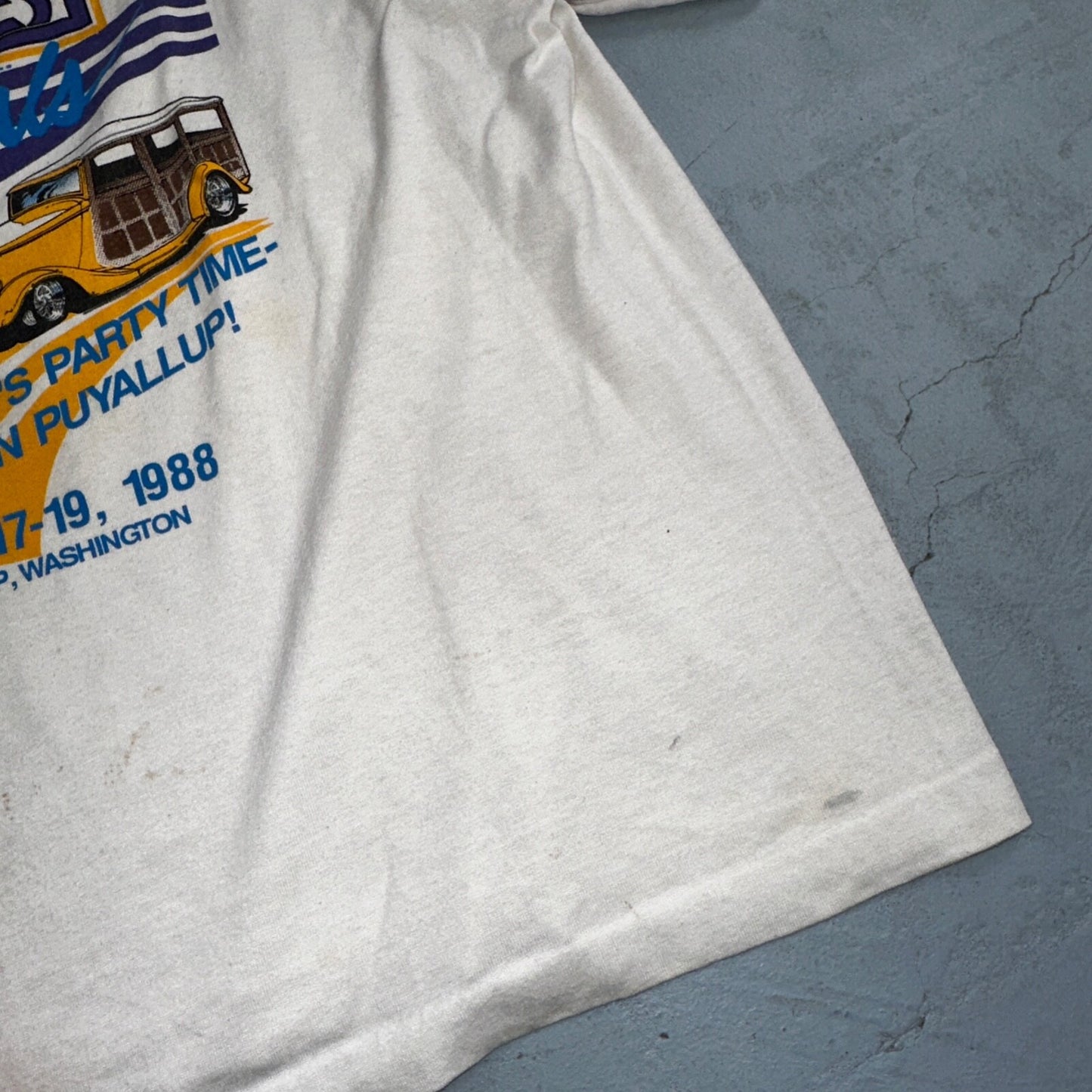 Goodguys Pacific Northwest VTG T Shirt Puyallup Washington June Hot Rods Oregon