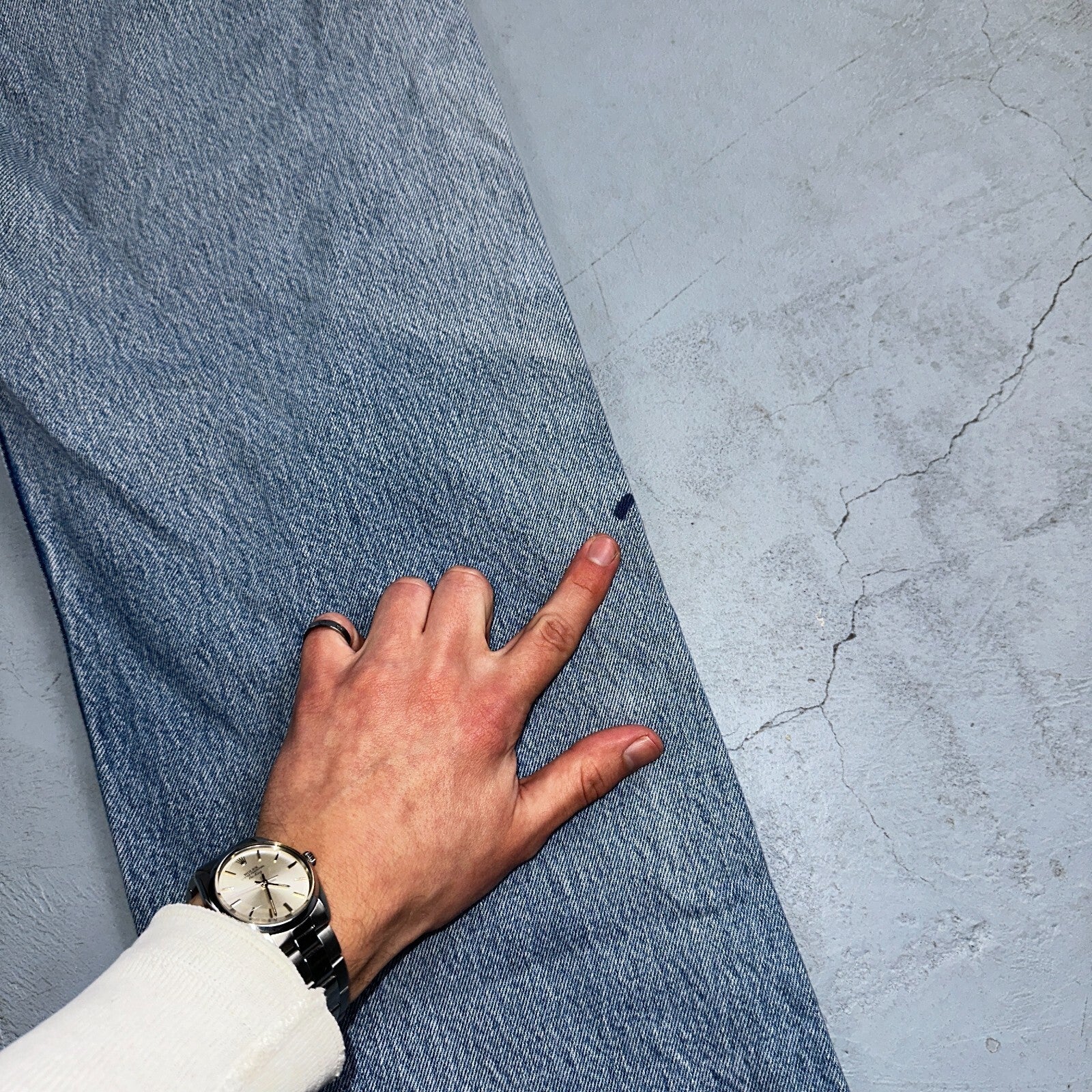 Levis 501 Vintage 90s XX Straight Leg Jeans Y2K Light Wash 36x34 Act 33x29