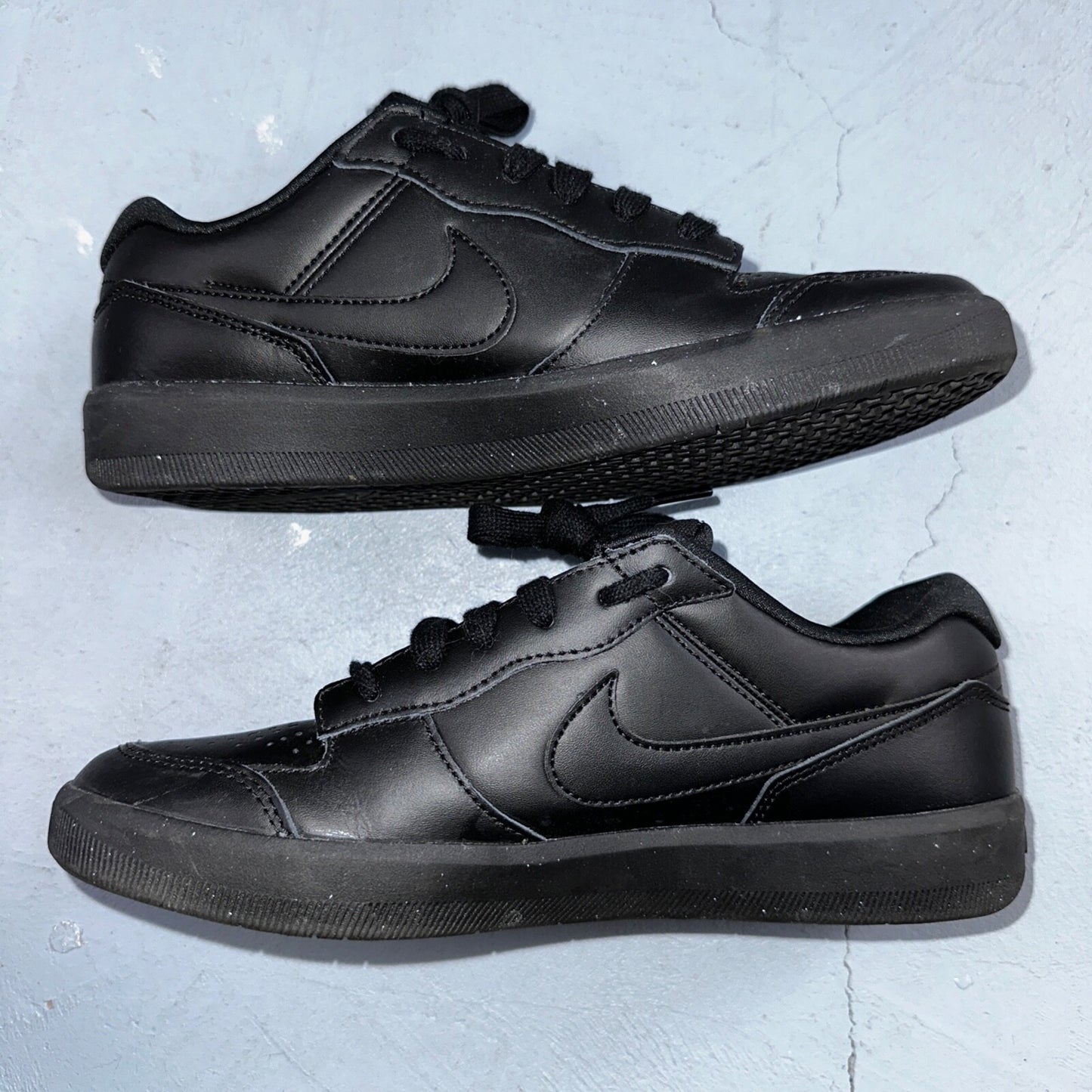 Nike SB Force 58 Premium Mens Size 7.5 DH7505-001 Black Casual Shoes Sneakers