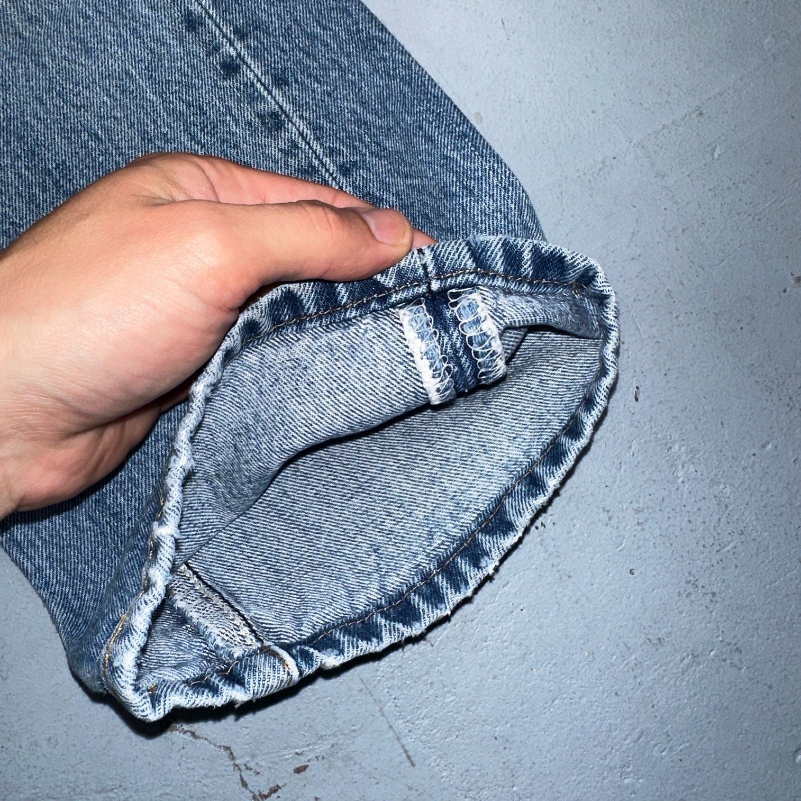 Levis 501 Vintage Y2K 90s XX Straight Leg Jeans Blue Light Wash 30x32 Act 29x31