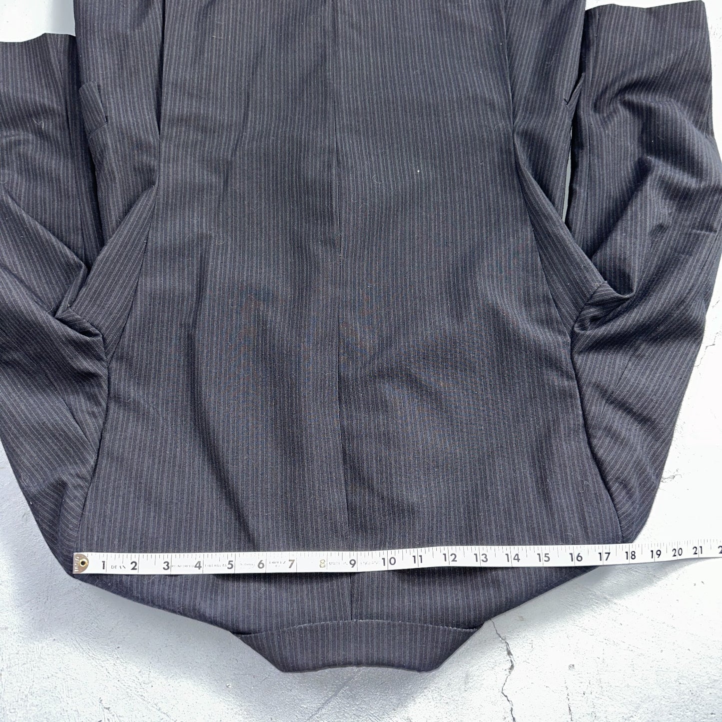 VTG Mens 3 PC Suit 42 Jacket Coat Pants Black Vest Rockabilly 70s American Trend