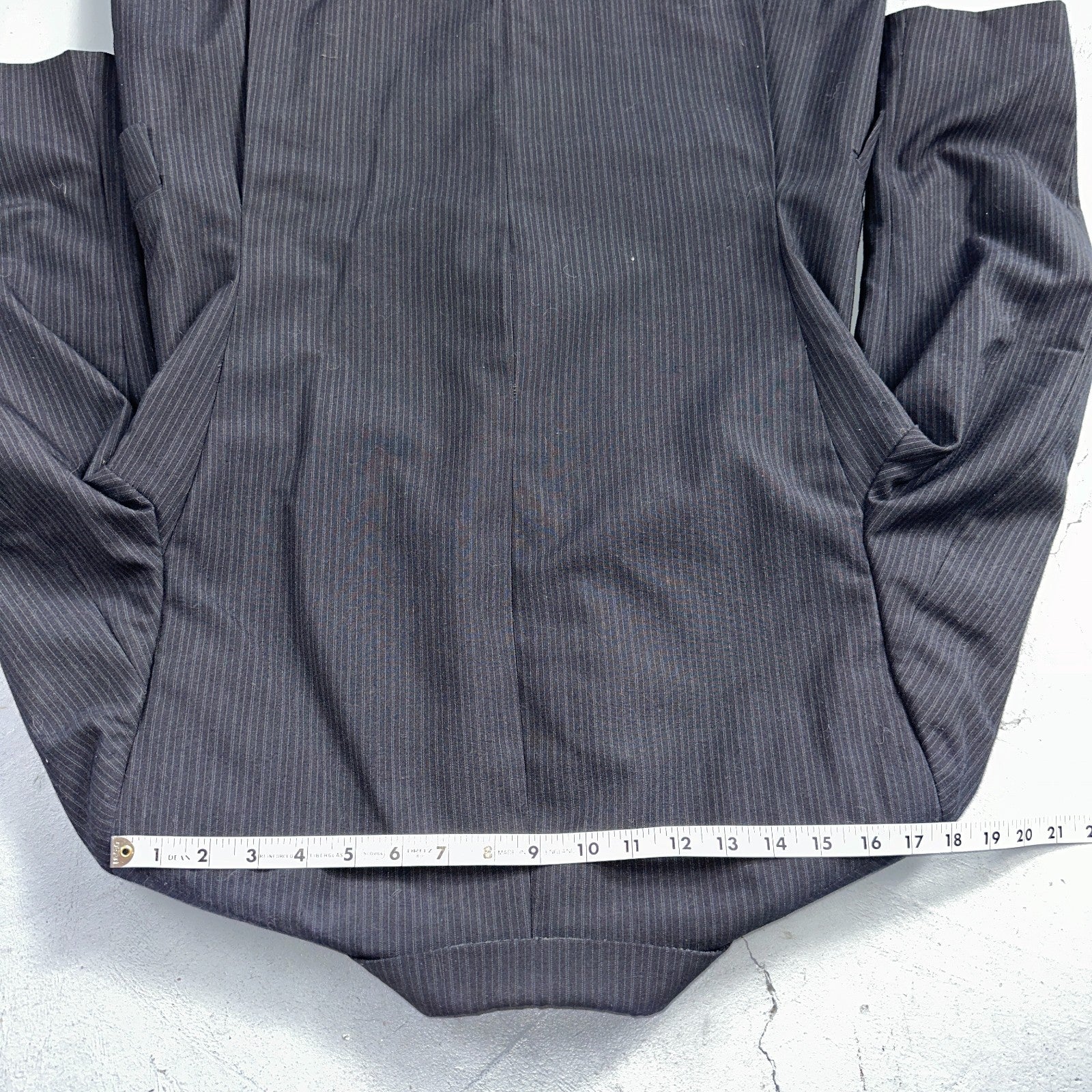 VTG Mens 3 PC Suit 42 Jacket Coat Pants Black Vest Rockabilly 70s American Trend