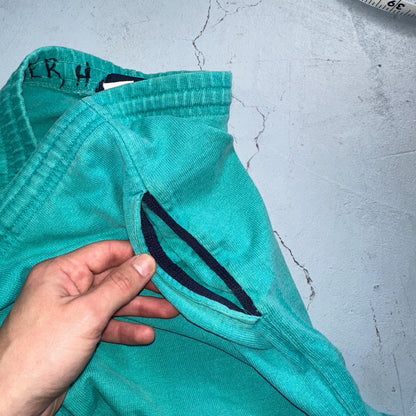 Vintage 90s Lands End Fleece Sweatpants Adult M Green Made In USA Champion