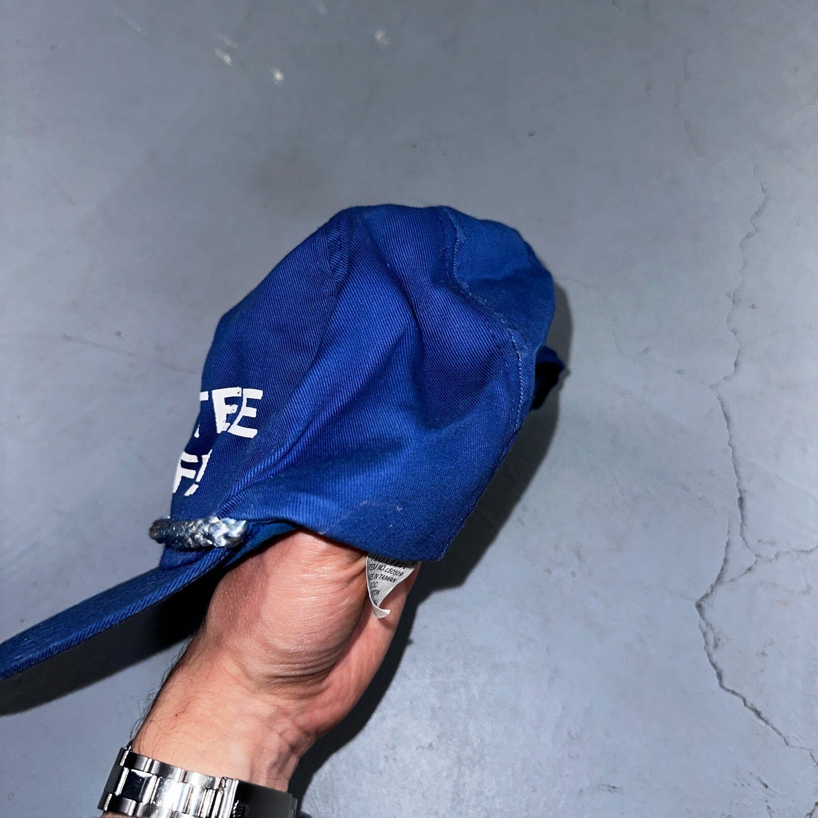 Golf Dont Tee Me Off VTG Hat Cap Snapback Funny Quote Golfers Sport Joke LOL