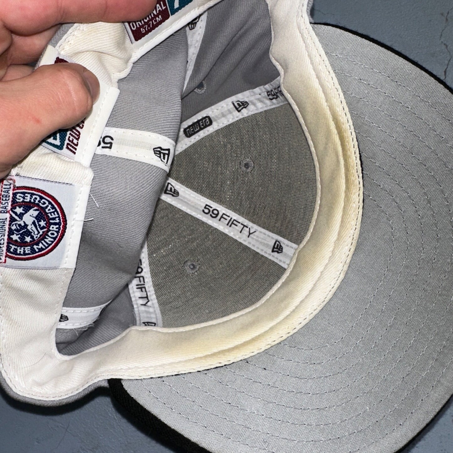 Vintage Salem Keizer Volcanoes New Era Snapback Hat MILB Minor League Baseball