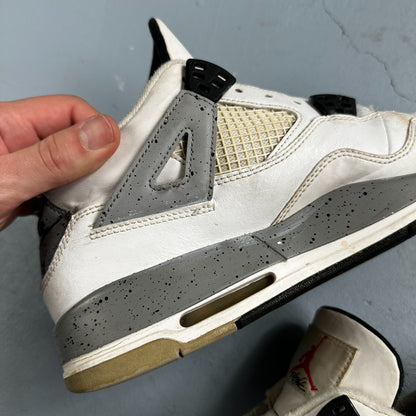 Nike Air Jordan 4 Retro GS 'Cement' 2012  836016-192  Youth Size 7Y No Box