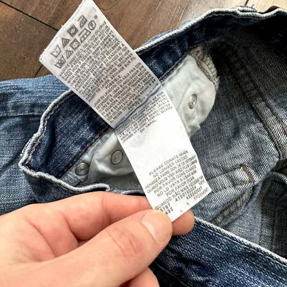 Levis 514 Womens Jeans 16 Reg Straight Leg Denim Flat Front Vintage Y2K 28x28