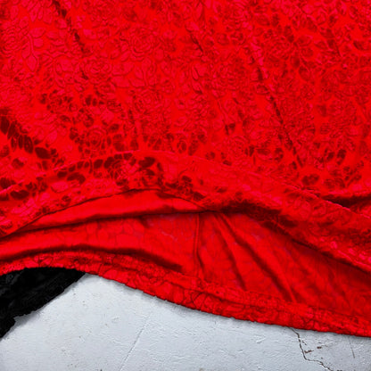 Soft Sensations 80s VTG Women's Lace Trim Satin Mini Slip Lingerie Dress Lot 2