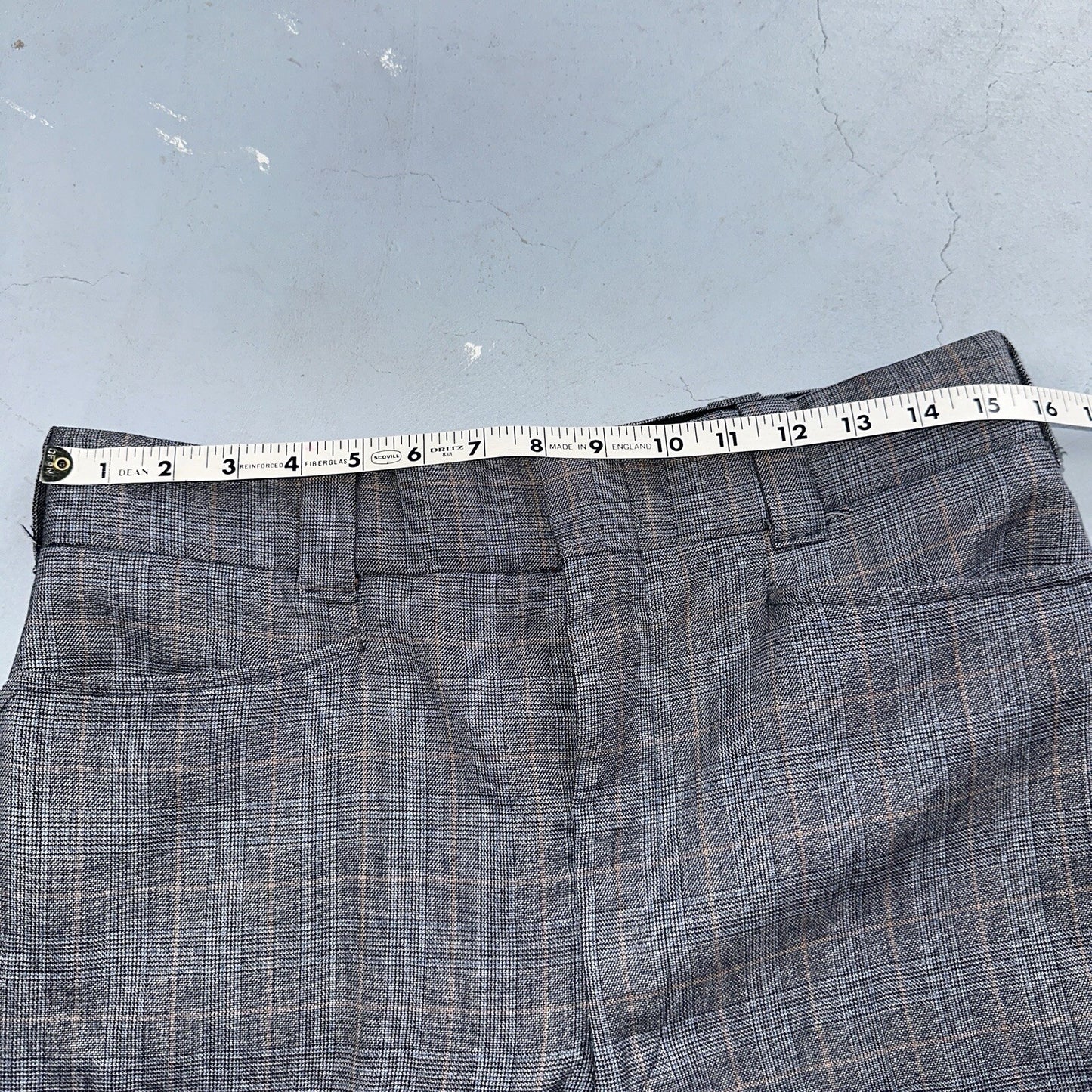 VTG Mens 3 PC Suit 42 Jacket Coat Pants Vest Plaid Rockabilly 70s 1970s Brown