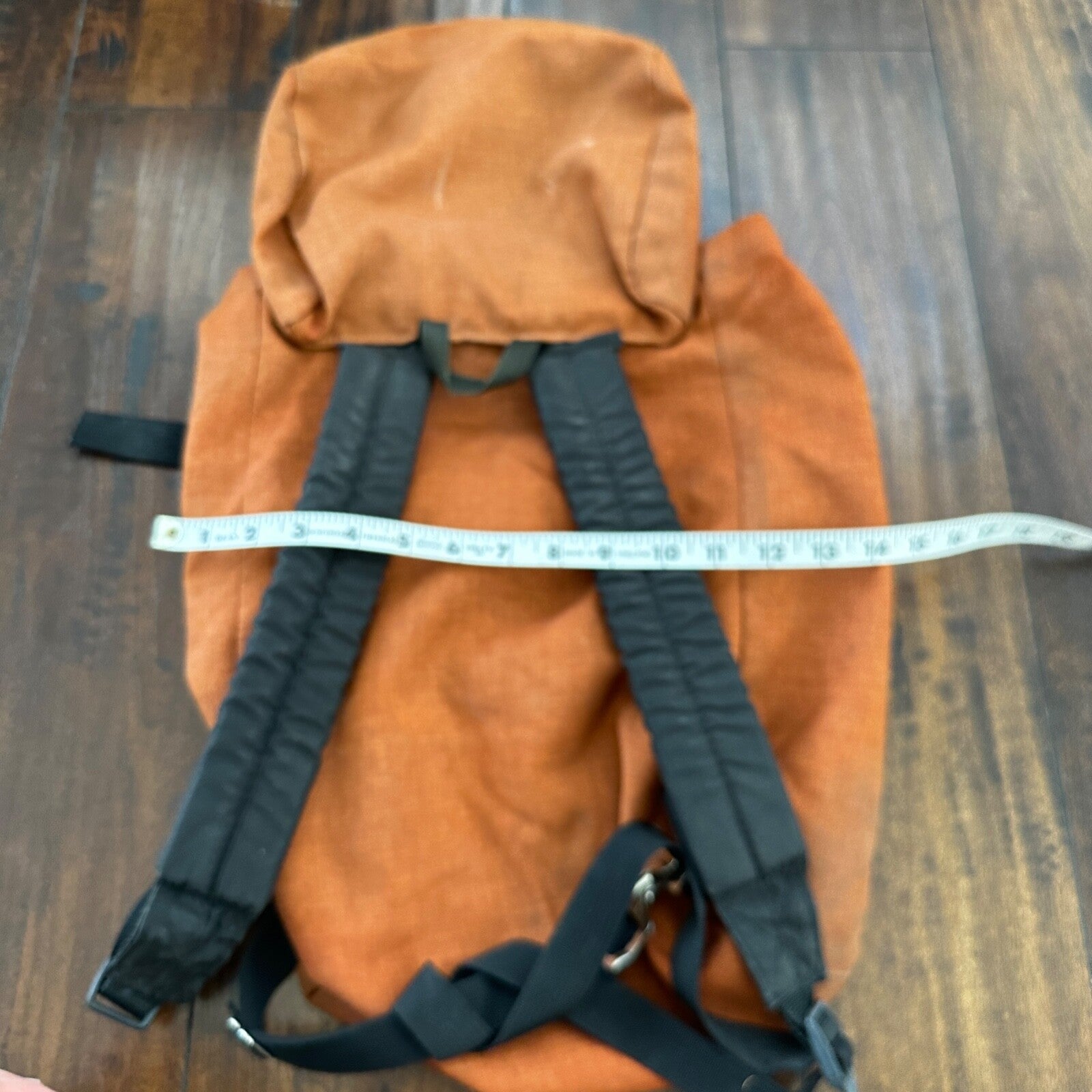 Alpenlite Vintage Hiking Camping Backpack Orange Ventura California 70s 80s Pack