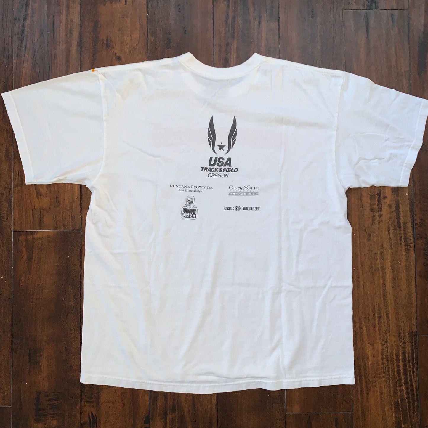 Nike Eugene Y2k 2008 Vintage T Shirt Sports Hayward Classic Ducks Run Rap Band