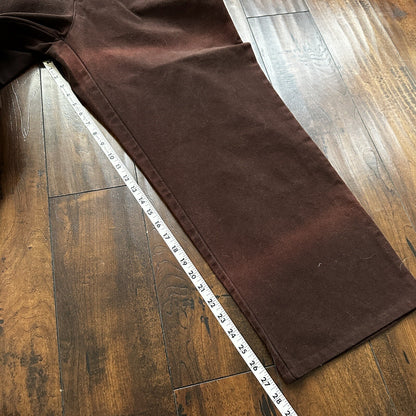 VTG Mens Frontier Maker USA Outdoor Pants Buckleback Cowboy 42 Brown Western