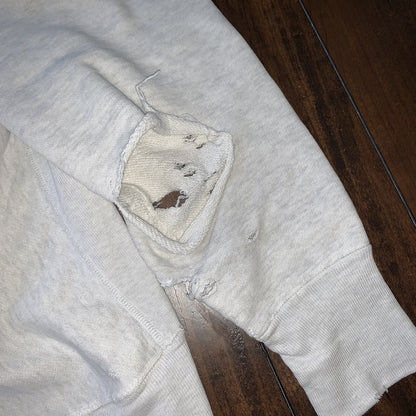 Vintage Champion 1960s True USA Reverse Weave Sweatshirt Gray Basic Crewneck 60s