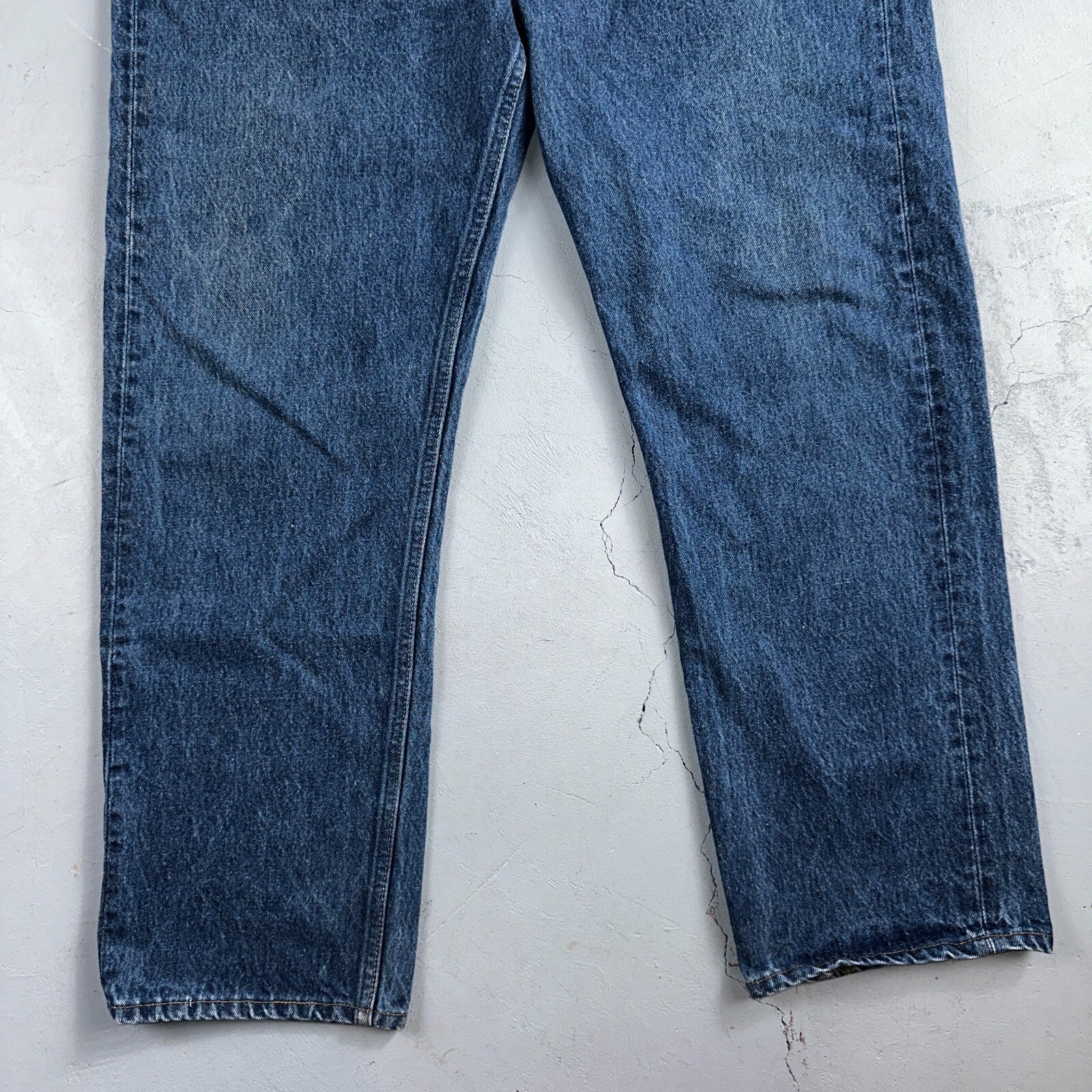 Levis 501 Vintage 90s USA XX Straight Leg Jeans Blue Med Wash 42x32 Act 39x29